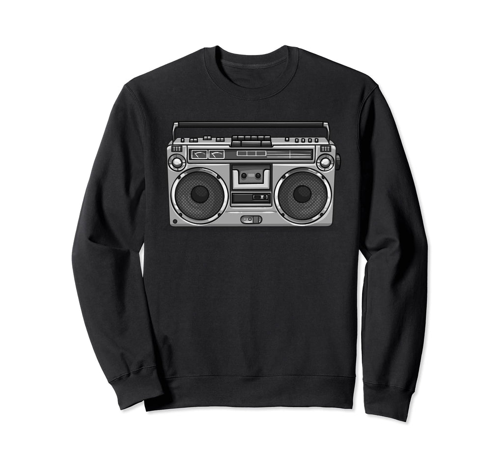Old School Hip Hop 90S Nostalgia Sweatshirt - Graphic Print Men Women - T-Shirt, Sweatshirt, Hoodie