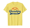 Funny Baseball Grandpa Rookie T-Shirt - Graphic Print Unisex - T-Shirt, Sweatshirt, Hoodie