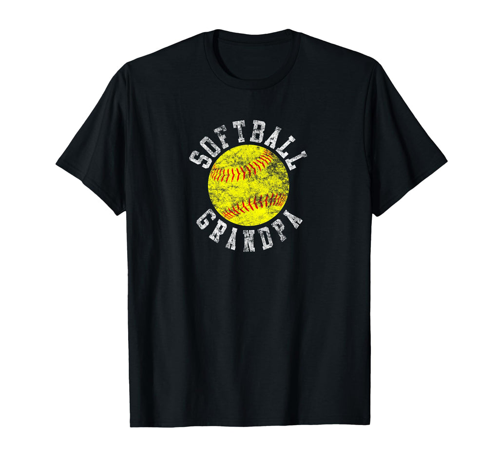 Softball Grandpa T-Shirt - Casual Everyday Wear Men Women - T-Shirt, Sweatshirt, Hoodie