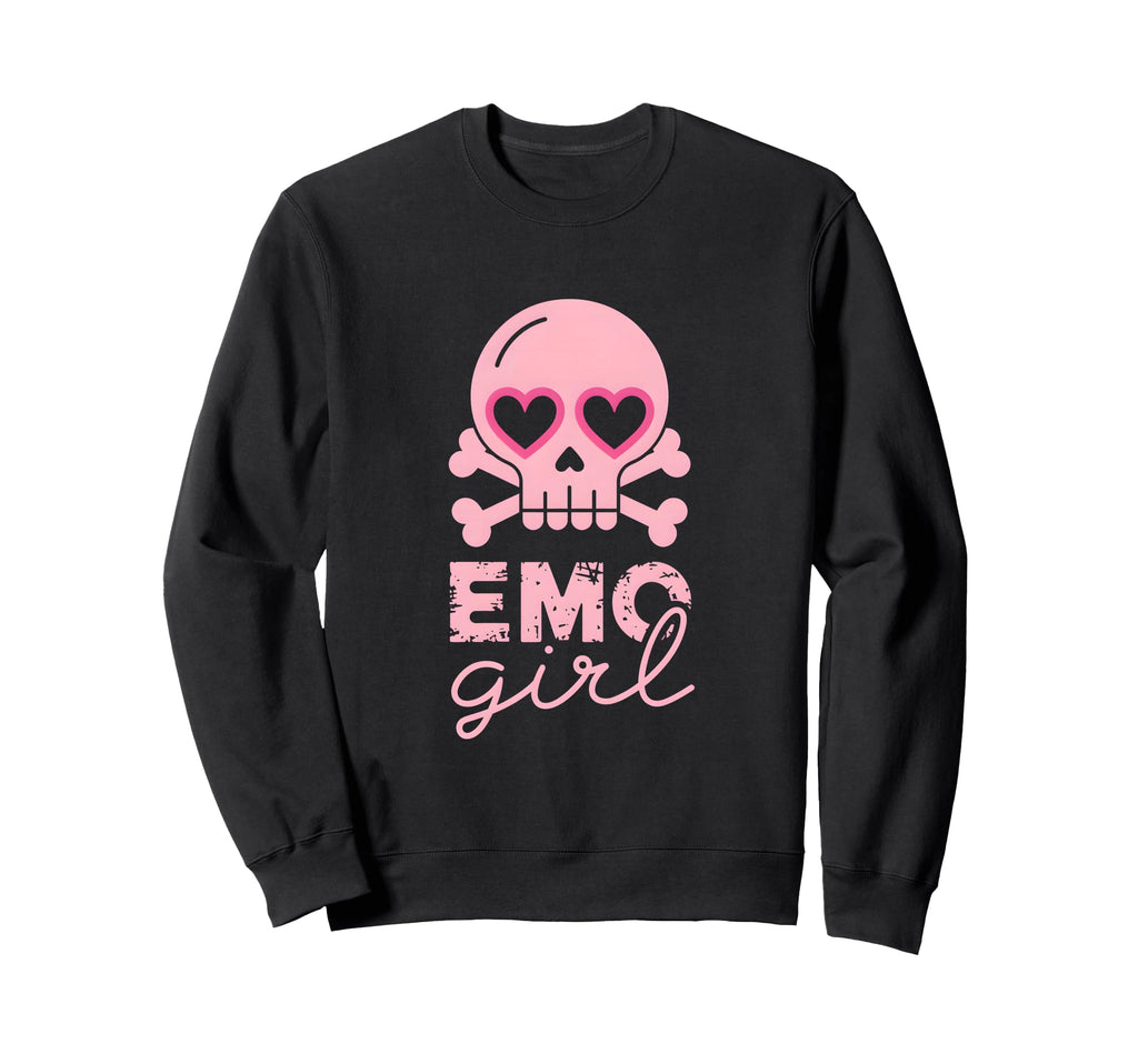 Emo Y2K Grunge Emo Aesthetic Goth Sweatshirt - Unique Graphic Men Women - T-Shirt, Sweatshirt, Hoodie