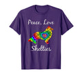 Sheltie Sheltie Gifts Tie Dye Peace T-Shirt - Streetwear Style Men Women - T-Shirt, Sweatshirt, Hoodie