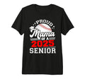 Proud Mama 2025 Senior Baseball Graduate T-Shirt - Trendy Graphic Unisex - T-Shirt, Sweatshirt, Hoodie