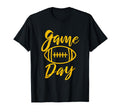 Game Day Football Distressed T-Shirt - Minimalist Print Men Women - T-Shirt, Sweatshirt, Hoodie
