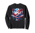 Drip Baseball Funny 4Th July Sweatshirt - Casual Everyday Wear for Adults - T-Shirt, Sweatshirt, Hoodie