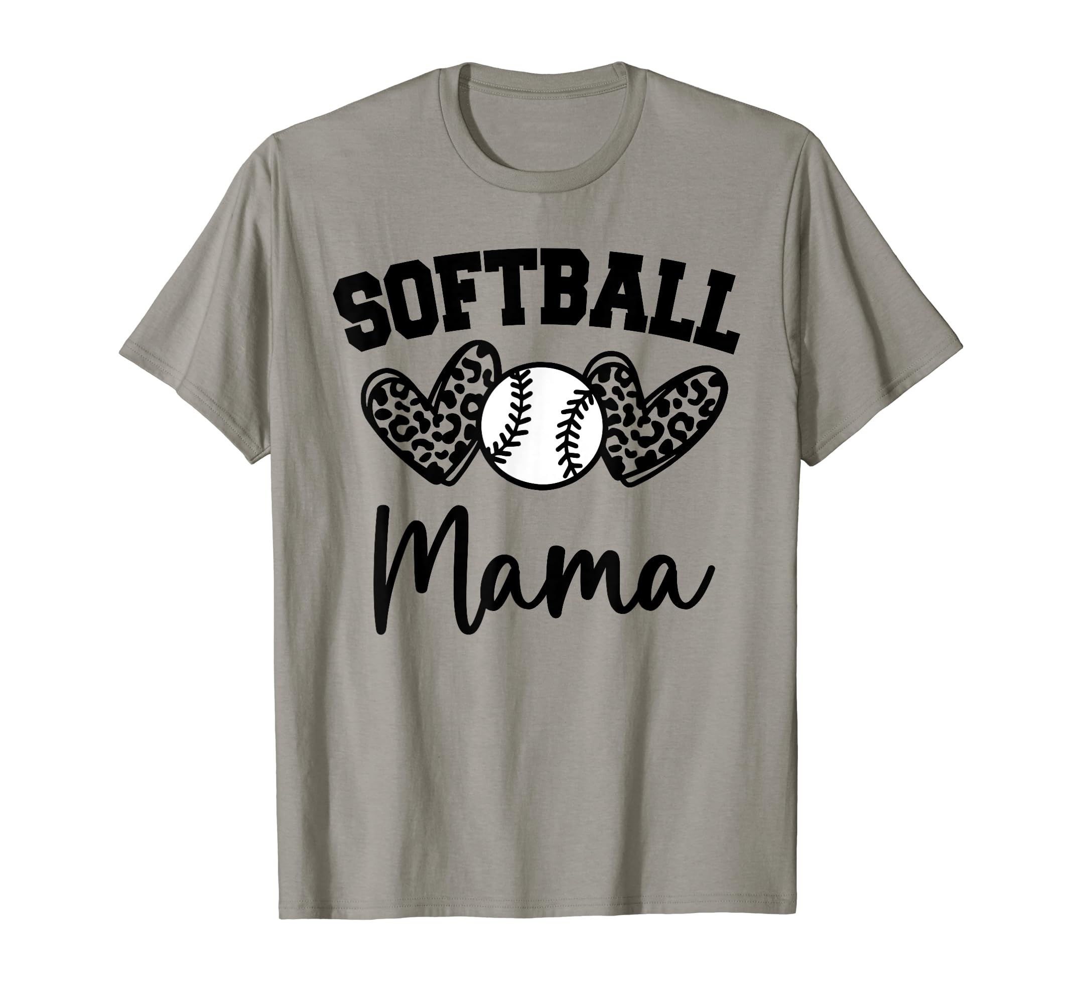 Personalized Baseball Heart Mama Baseball T-Shirt - Graphic Print Unisex - T-Shirt, Sweatshirt, Hoodie