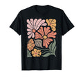 Boho Wildflower Small Black T-Shirt - Graphic Print Unisex - T-Shirt, Sweatshirt, Hoodie