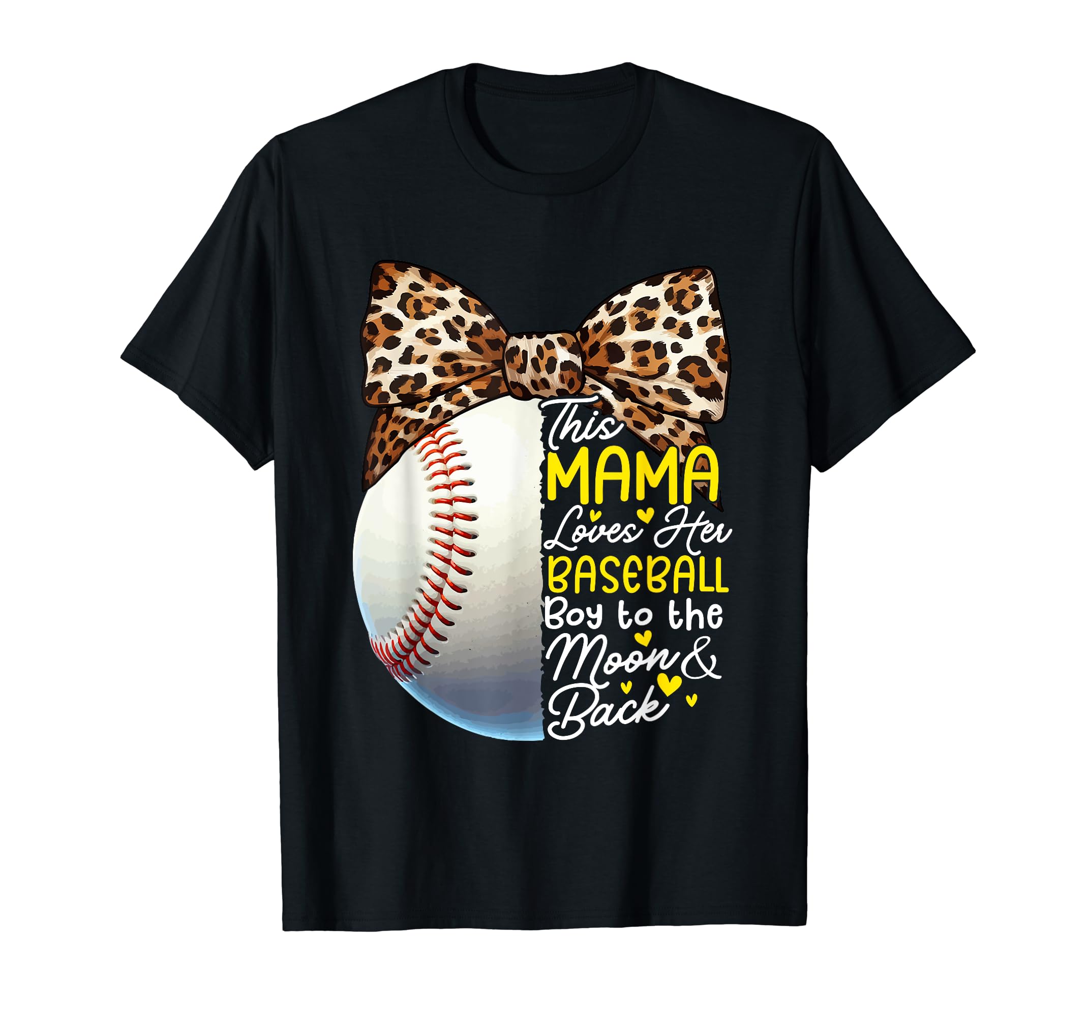 Baseball Mama Loves Her Baseball Funny T-Shirt - Streetwear Style Unisex - T-Shirt, Sweatshirt, Hoodie