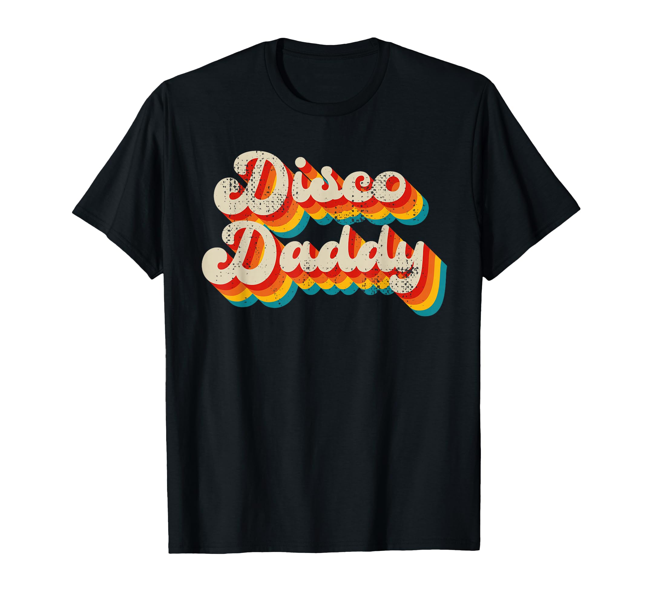 Disco Costume 70S Disco Daddy T-Shirt - Minimalist Print Unisex - T-Shirt, Sweatshirt, Hoodie