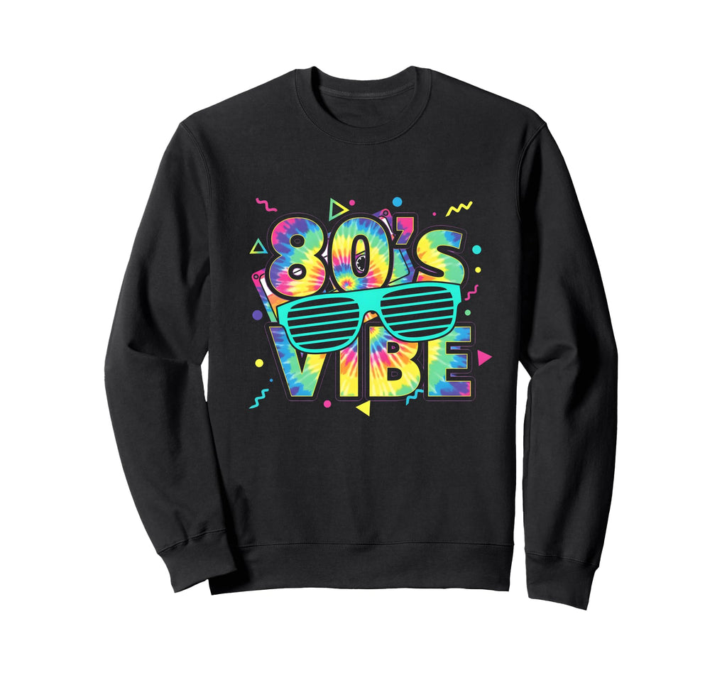 80S Vibe Old School Cassette Sweatshirt - Minimalist Print Unisex - T-Shirt, Sweatshirt, Hoodie