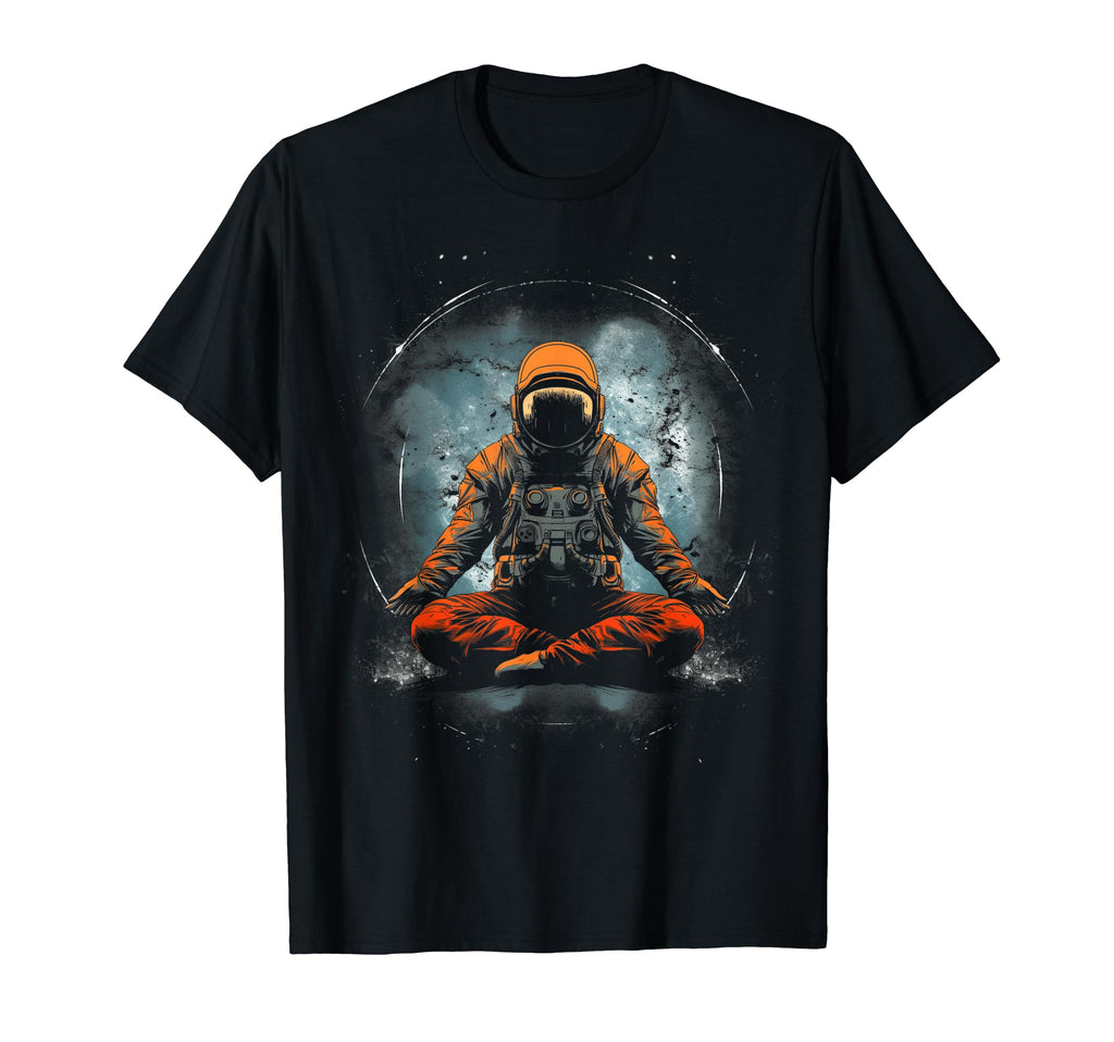 Astronaut Space Distressed 90S T-Shirt - Casual Everyday Wear for Adults - T-Shirt, Sweatshirt, Hoodie