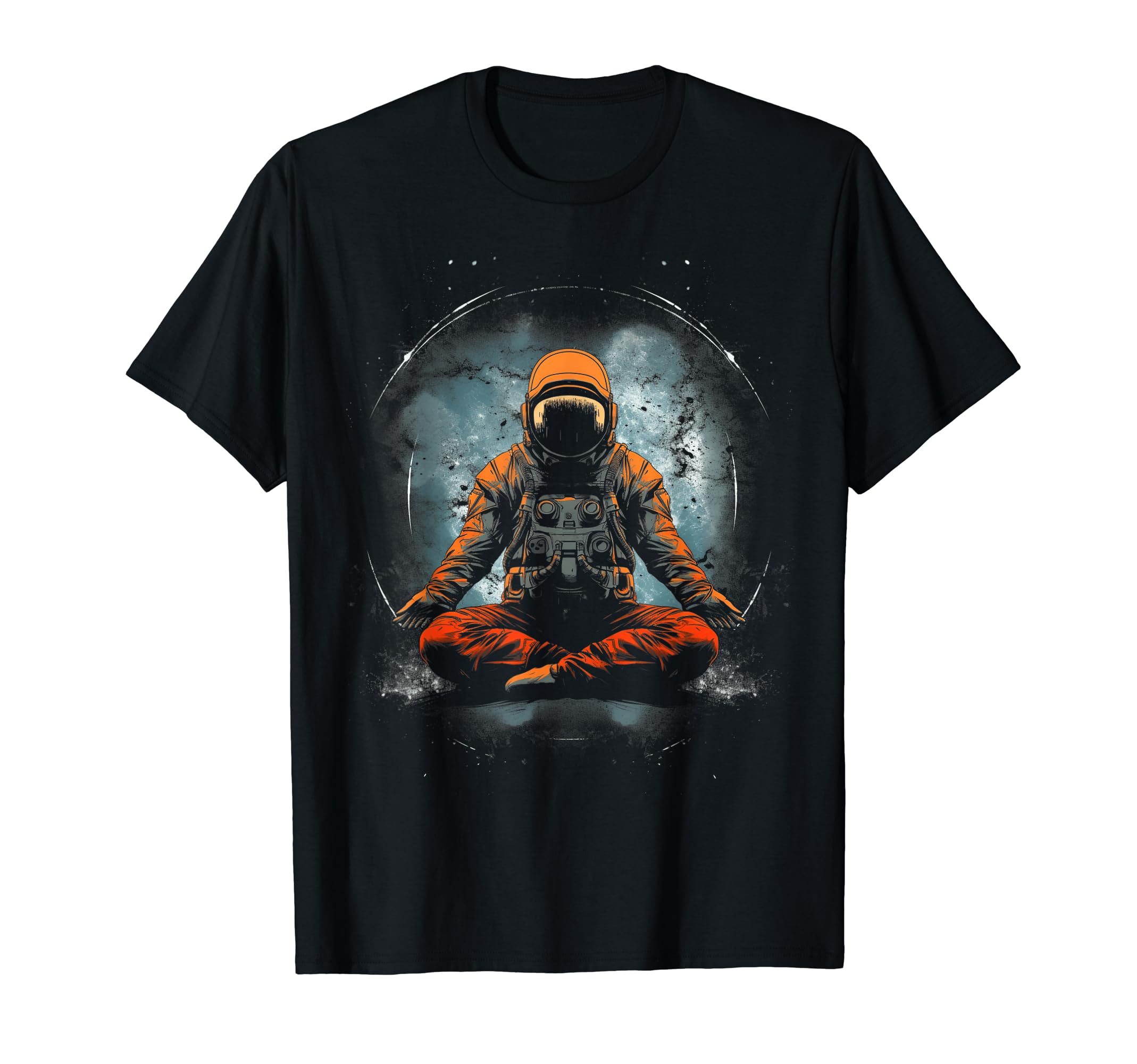 Astronaut Space Distressed 90S T-Shirt - Casual Everyday Wear for Adults - T-Shirt, Sweatshirt, Hoodie