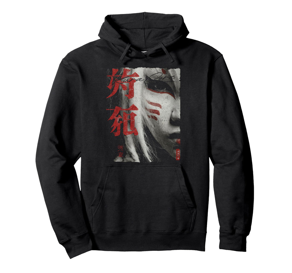 Japanese Streetwear Cyberpunk Y2K Hoodie - Minimalist Print for Adults - T-Shirt, Sweatshirt, Hoodie