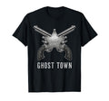 Ghost Town Western Revolvers Cowboy T-Shirt - Graphic Print Men Women - T-Shirt, Sweatshirt, Hoodie