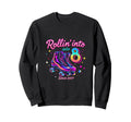 Colorful Roller Skates Awesome Sweatshirt - Fun Novelty Design Men Women - T-Shirt, Sweatshirt, Hoodie