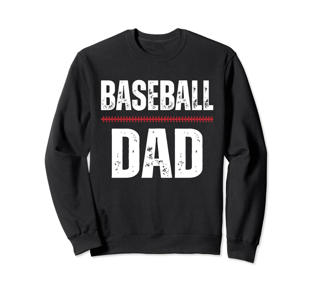 Baseball Dad Proud Love Baseball Sweatshirt - Custom Art Print for Adults - T-Shirt, Sweatshirt, Hoodie