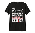 Proud Brother Baseball Senior 2027 Tri T-Shirt - Trendy Graphic Men Women - T-Shirt, Sweatshirt, Hoodie