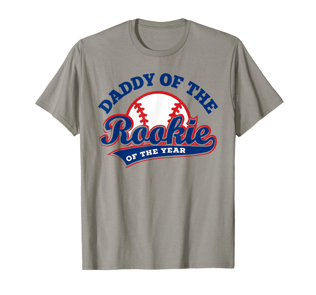 Daddy Rookie Rookie Year Baseball Dad T-Shirt - Trendy Graphic Men Women - T-Shirt, Sweatshirt, Hoodie
