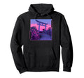 Vaporwave Japanese Aesthetic Torii Hoodie - Streetwear Style for Adults - T-Shirt, Sweatshirt, Hoodie