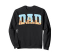 Baseball Dad Ice Cream Drip Sweatshirt - Minimalist Print Men Women - T-Shirt, Sweatshirt, Hoodie