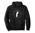 Gothenburg Sweden Distressed Hoodie - Custom Art Print Men Women - T-Shirt, Sweatshirt, Hoodie