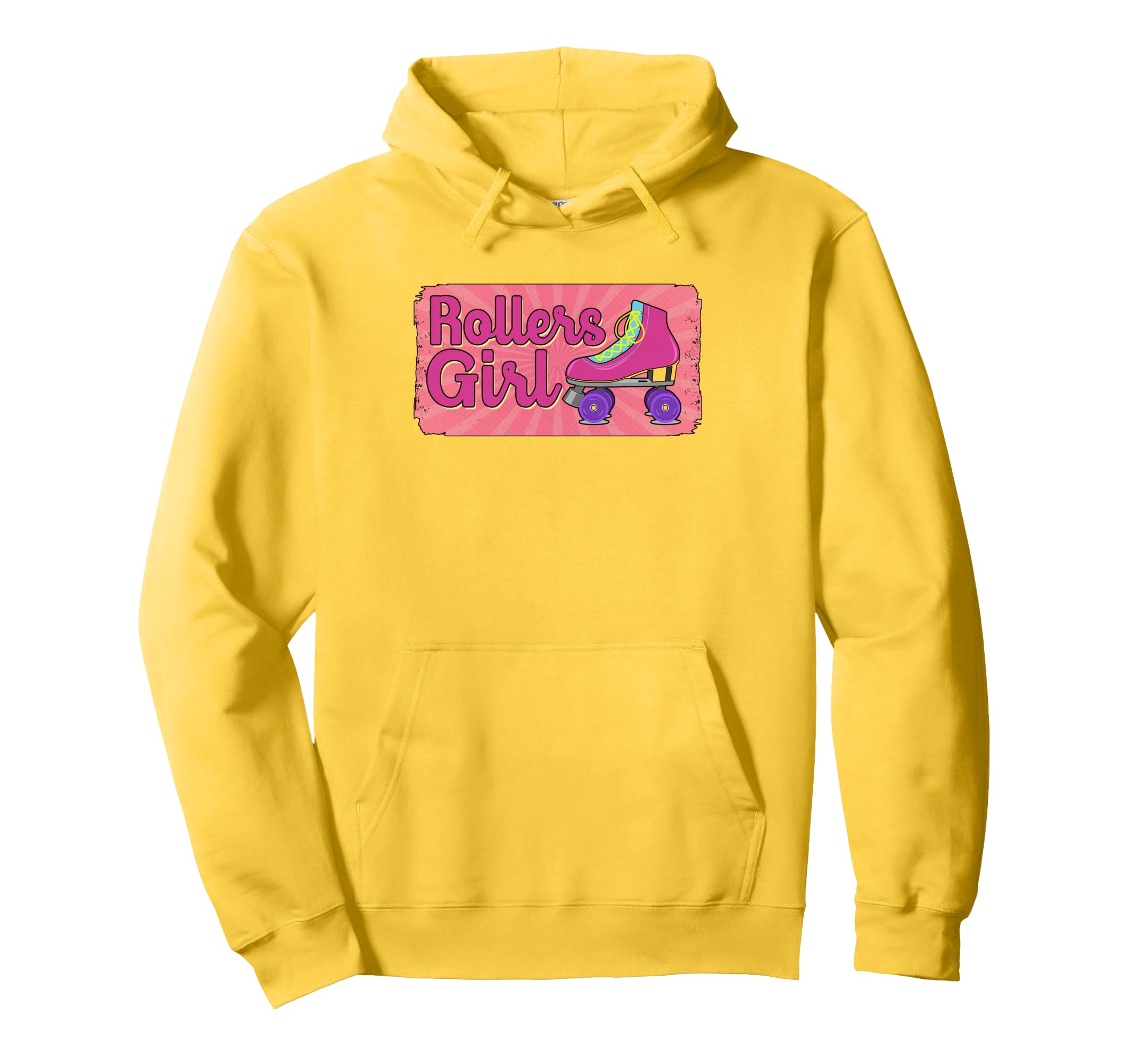70S 80S Skating Roller Skates Hoodie - Graphic Print Unisex - T-Shirt, Sweatshirt, Hoodie