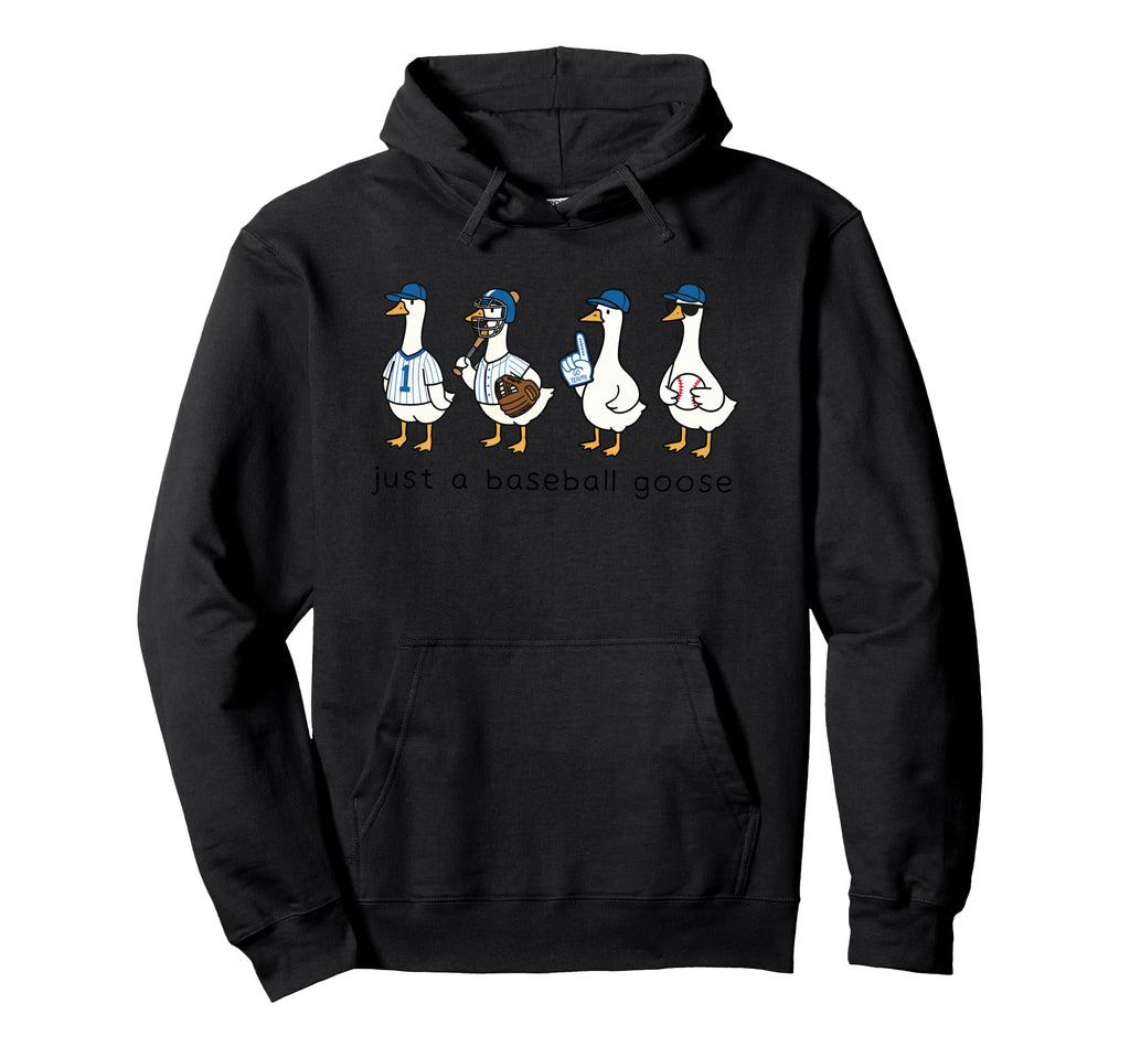 Funny Baseball Goose Game Day Mom Squad Hoodie - Streetwear Style Unisex - T-Shirt, Sweatshirt, Hoodie