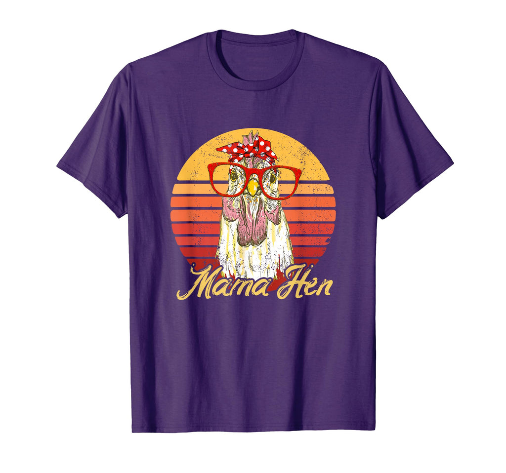 Mama Hen Chicken Gift Mom Farm T-Shirt - Novelty Apparel Unisex - T-Shirt, Sweatshirt, Hoodie