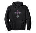 Emo Goth Cross Minimal Gothic Symbol Hoodie - Unique Graphic for Adults - T-Shirt, Sweatshirt, Hoodie