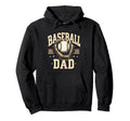 Baseball Dad Hoodie - Graphic Print for Adults - T-Shirt, Sweatshirt, Hoodie