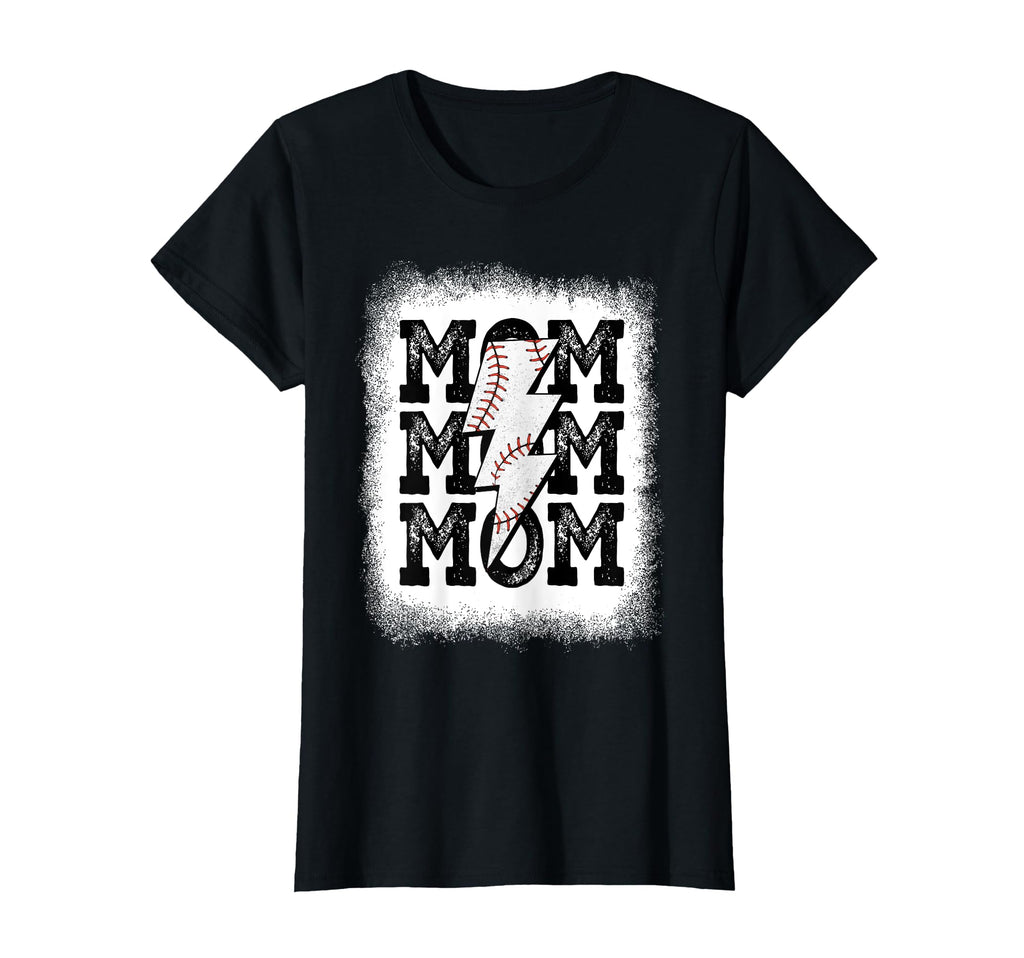 Baseball Mama Distressed T-Shirt - Casual Everyday Wear Men Women - T-Shirt, Sweatshirt, Hoodie