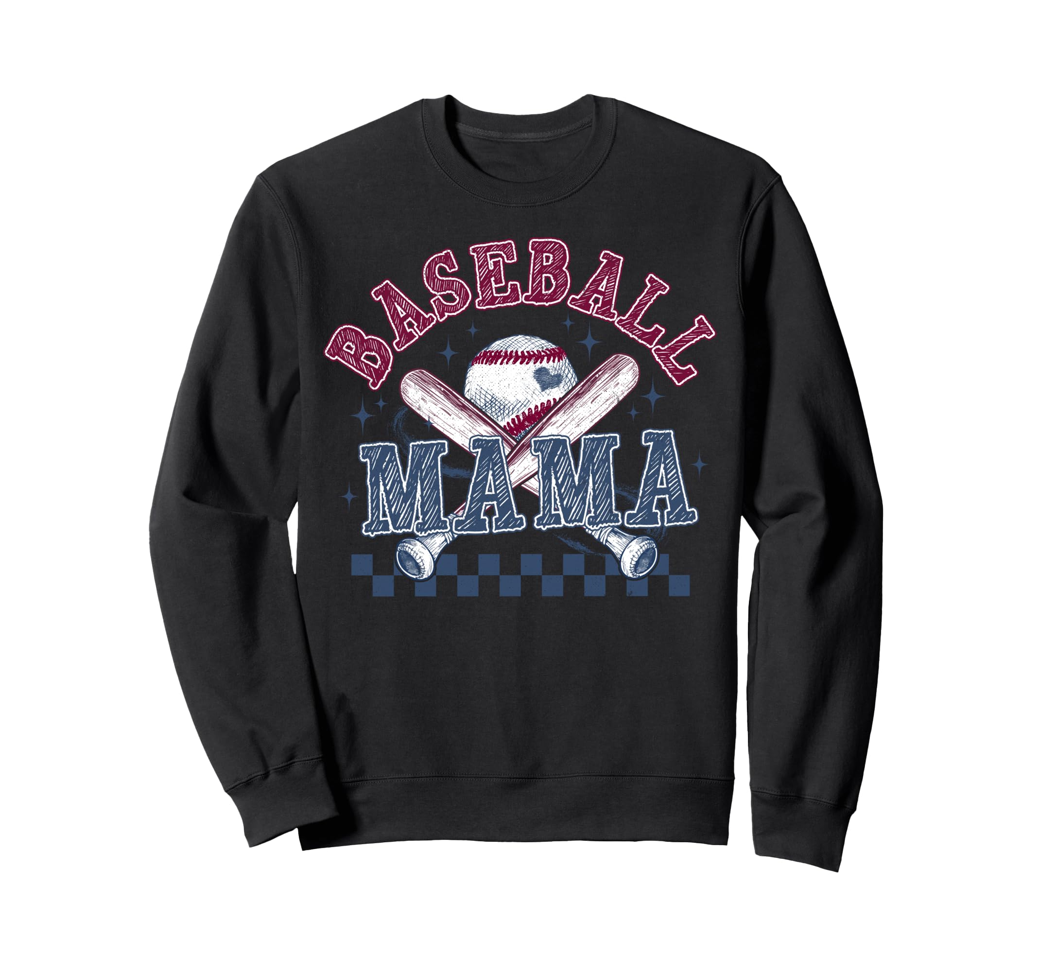 Baseball Mama Sweatshirt - Streetwear Style Men Women - T-Shirt, Sweatshirt, Hoodie