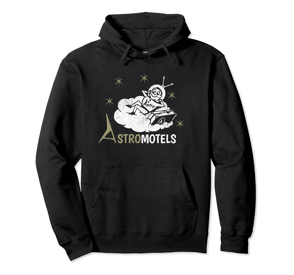 Hotel Matchbook Astro Motels 50S Hoodie - Casual Everyday Wear Unisex - T-Shirt, Sweatshirt, Hoodie