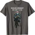 Bernie Sanders Merch Sitting Mitten Meme - Adult & Kids T-Shirts, Sweatshirts & Hoodies apparel design preview 1
