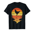 Chicken 70S Sunset Chicken T-Shirt - Unique Graphic for Adults - T-Shirt, Sweatshirt, Hoodie