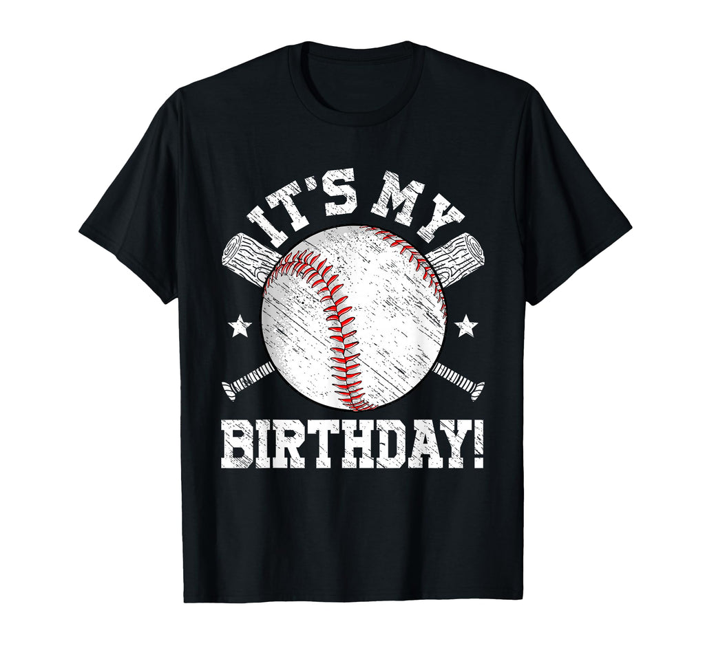 Its My Funny Birthday Baseball Lovers T-Shirt - Aesthetic Graphic Unisex - T-Shirt, Sweatshirt, Hoodie