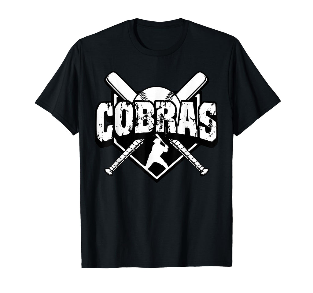 Cobras Baseball Back To School Spirit T-Shirt - Novelty Apparel for Adults - T-Shirt, Sweatshirt, Hoodie