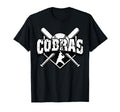Cobras Baseball Back To School Spirit T-Shirt - Novelty Apparel for Adults - T-Shirt, Sweatshirt, Hoodie