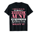 I Didnt Plan Becoming Baseball Aunt T-Shirt - Streetwear Style for Adults - T-Shirt, Sweatshirt, Hoodie