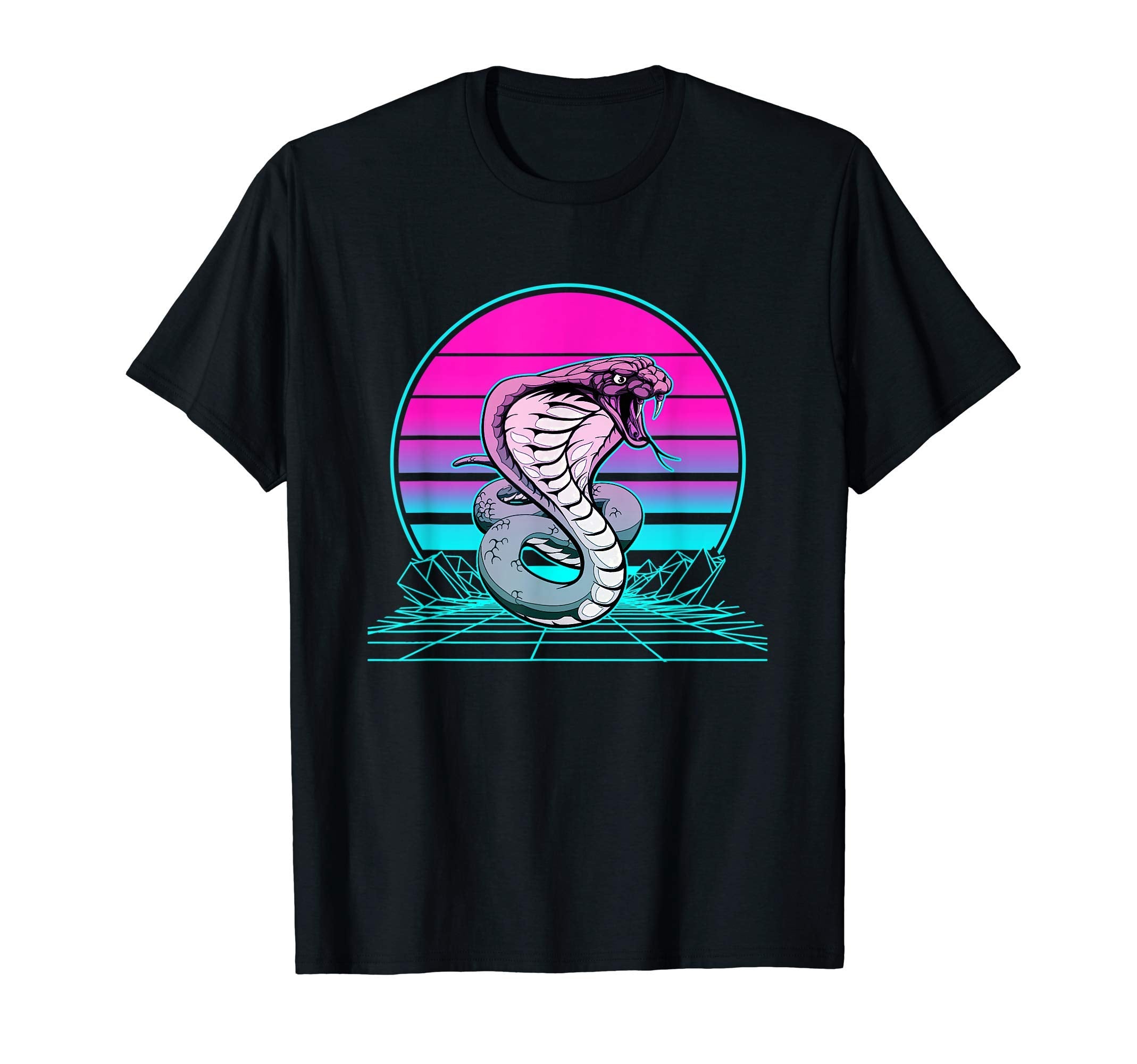 Sunset Cobra T-Shirt - Unique Graphic for Adults - T-Shirt, Sweatshirt, Hoodie