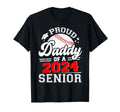 Proud Daddy 2024 Senior Graduate T-Shirt - Unique Graphic for Adults - T-Shirt, Sweatshirt, Hoodie
