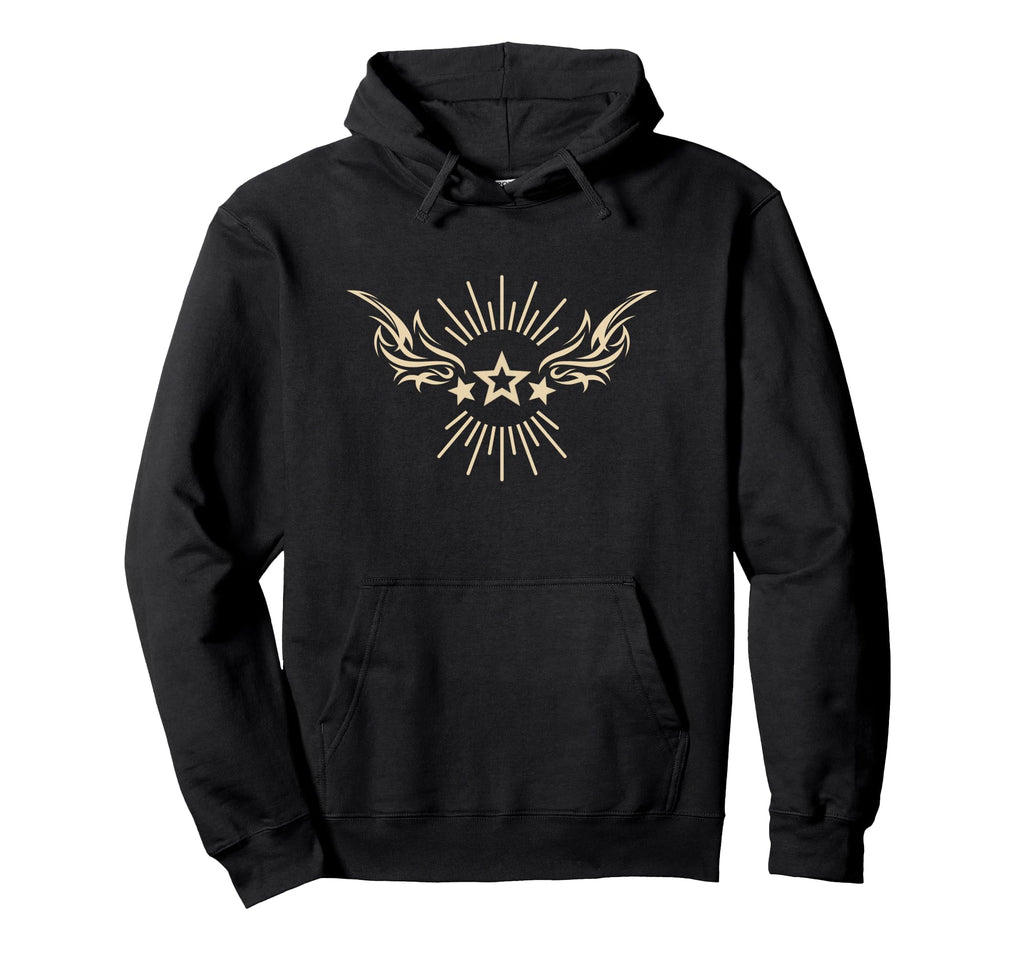90S Y2K Star Wings Hoodie - Custom Art Print Men Women - T-Shirt, Sweatshirt, Hoodie