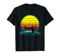 Sunset Sewing Machine T-Shirt - Graphic Print Unisex - T-Shirt, Sweatshirt, Hoodie