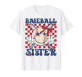 Baseball Sister Coquette Bow Sport T-Shirt - Novelty Apparel Men Women - T-Shirt, Sweatshirt, Hoodie