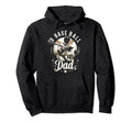 Baseball Dad Fathers Day Hoodie - Trendy Graphic Unisex - T-Shirt, Sweatshirt, Hoodie