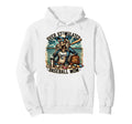 Overstimulated Baseball Mom Skeleton Hoodie - Minimalist Print Men Women - T-Shirt, Sweatshirt, Hoodie