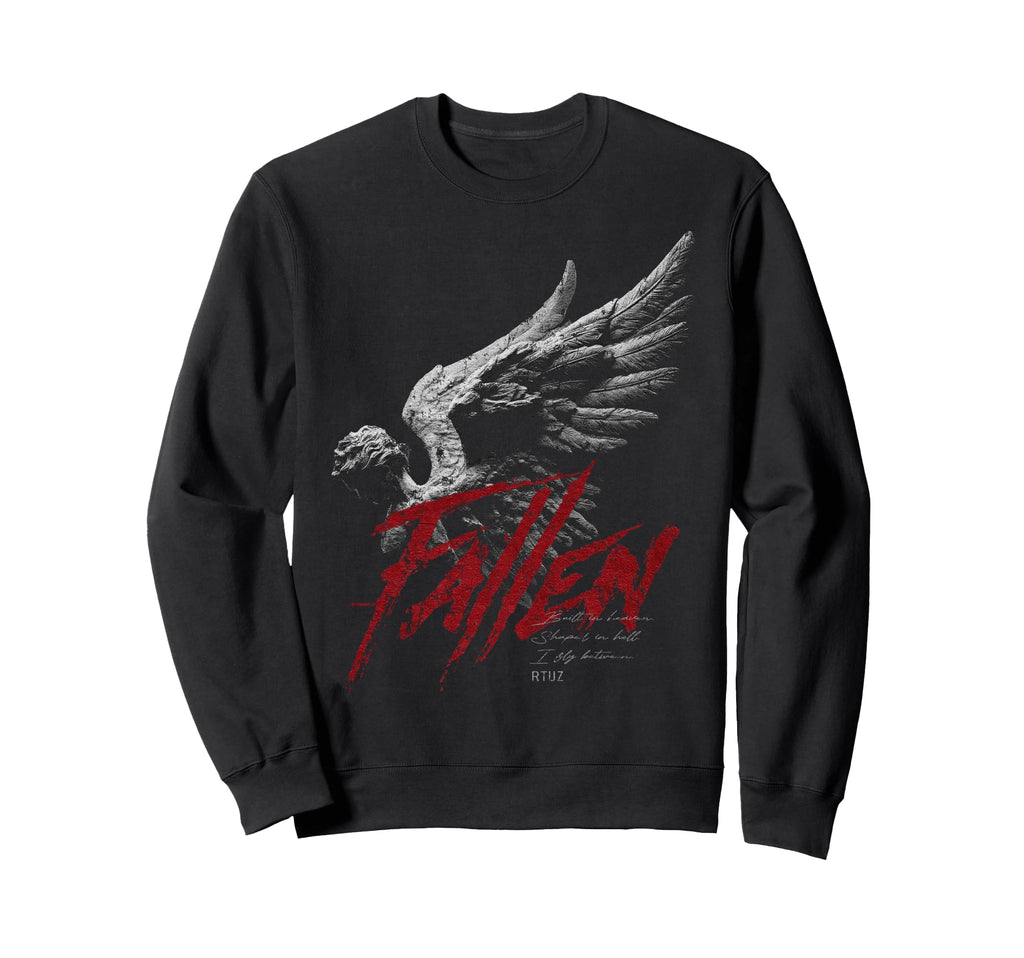 Aesthetic Streetwear Angel Sweatshirt - Minimalist Print Men Women - T-Shirt, Sweatshirt, Hoodie