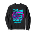 70S 80S Skates Roller Skating Sweatshirt - Minimalist Print for Adults - T-Shirt, Sweatshirt, Hoodie