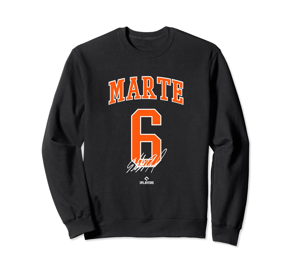 Starling Marte New York Baseball Sweatshirt - Unique Graphic Men Women - T-Shirt, Sweatshirt, Hoodie