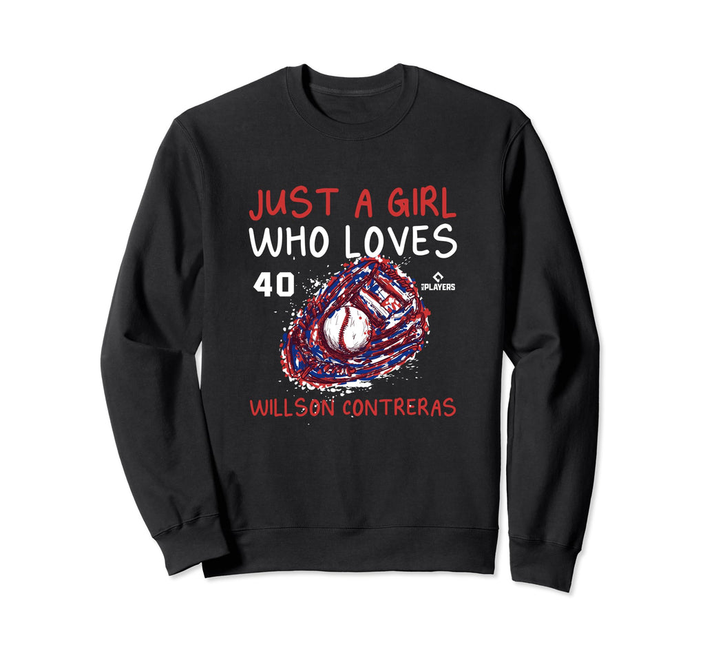 Who Loves Willson Contreras Fan Sweatshirt - Graphic Print for Adults - T-Shirt, Sweatshirt, Hoodie
