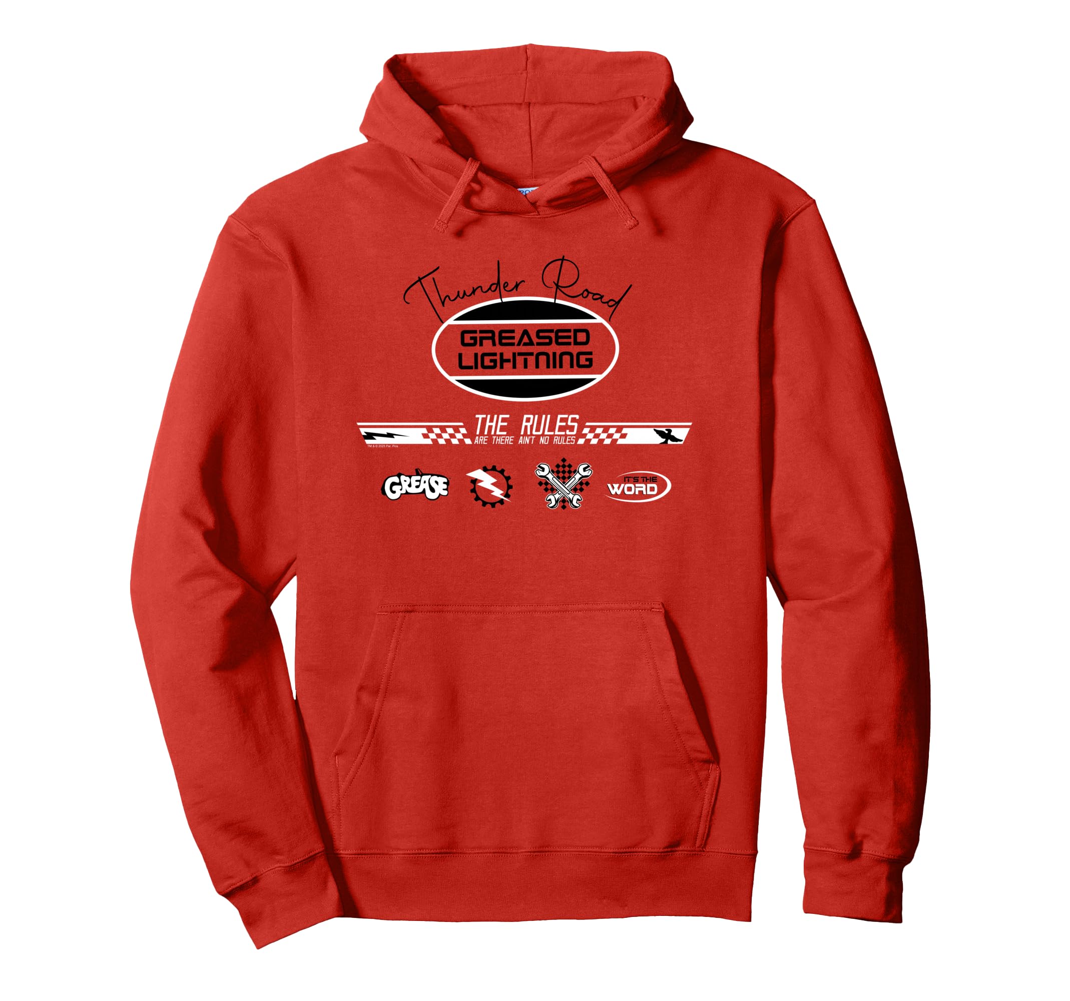 Grease Thunder Road Greased Lightning Hoodie - Unique Graphic Men Women - T-Shirt, Sweatshirt, Hoodie